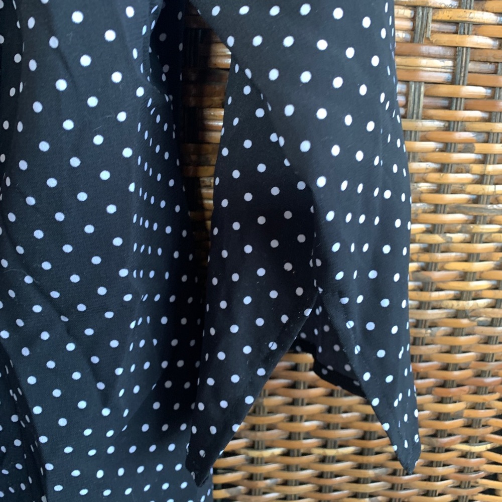 Polka Dot 1 Piece Top with Jacket - Picture 3 of 8